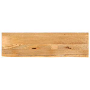 Blat de masă contur organic 120x40x3,8 cm lemn masiv de mango