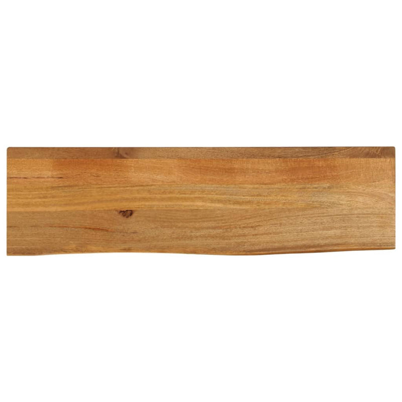 Blat de masă contur organic 100x20x2,5 cm lemn masiv de mango