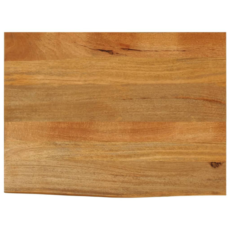 Blat de masă contur organic 90x60x3,8 cm lemn masiv de mango