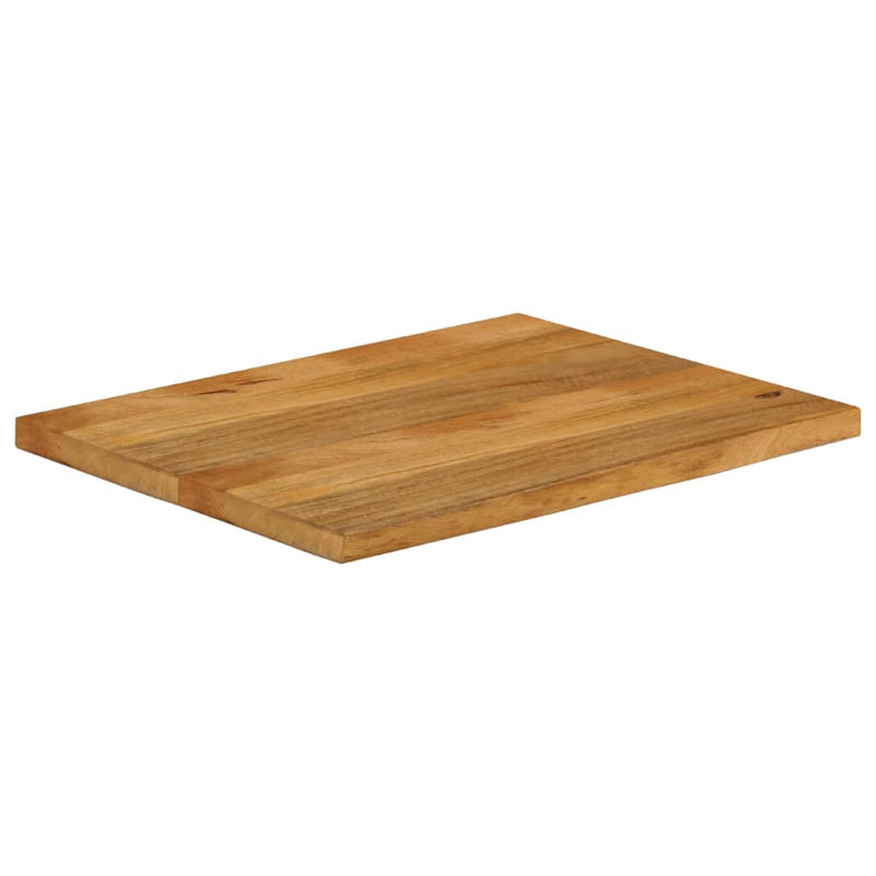 Blat de masă contur organic 90x60x3,8 cm lemn masiv de mango