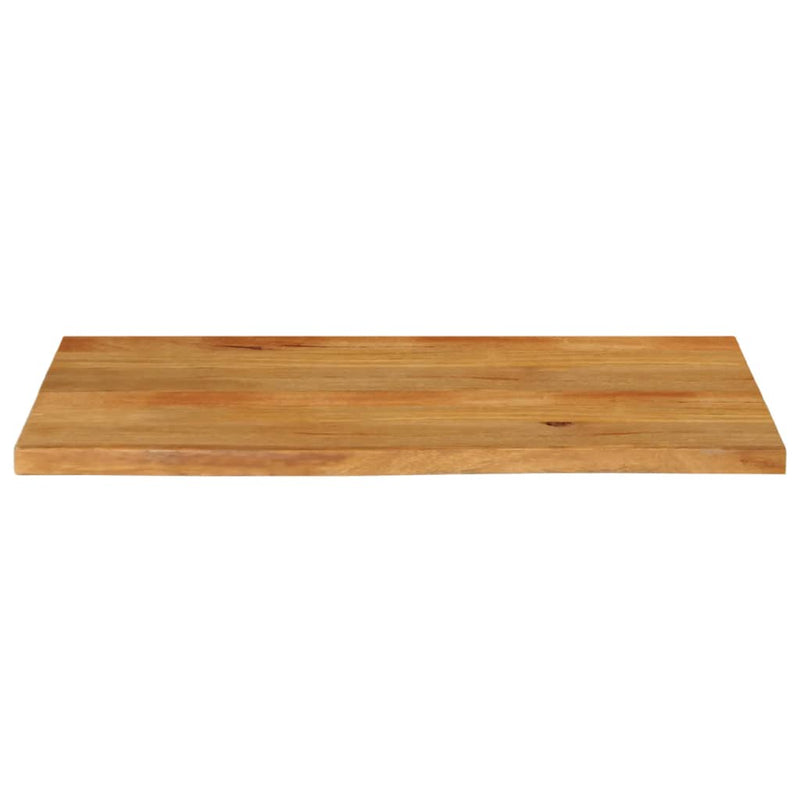 Blat de masă contur organic 100x60x3,8 cm lemn masiv de mango