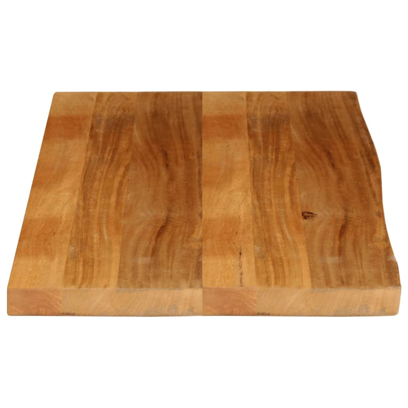Blat de masă contur organic 100x60x3,8 cm lemn masiv de mango