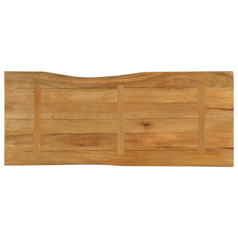 Blat masă, 140x60x2,5 cm, lemn masiv mango