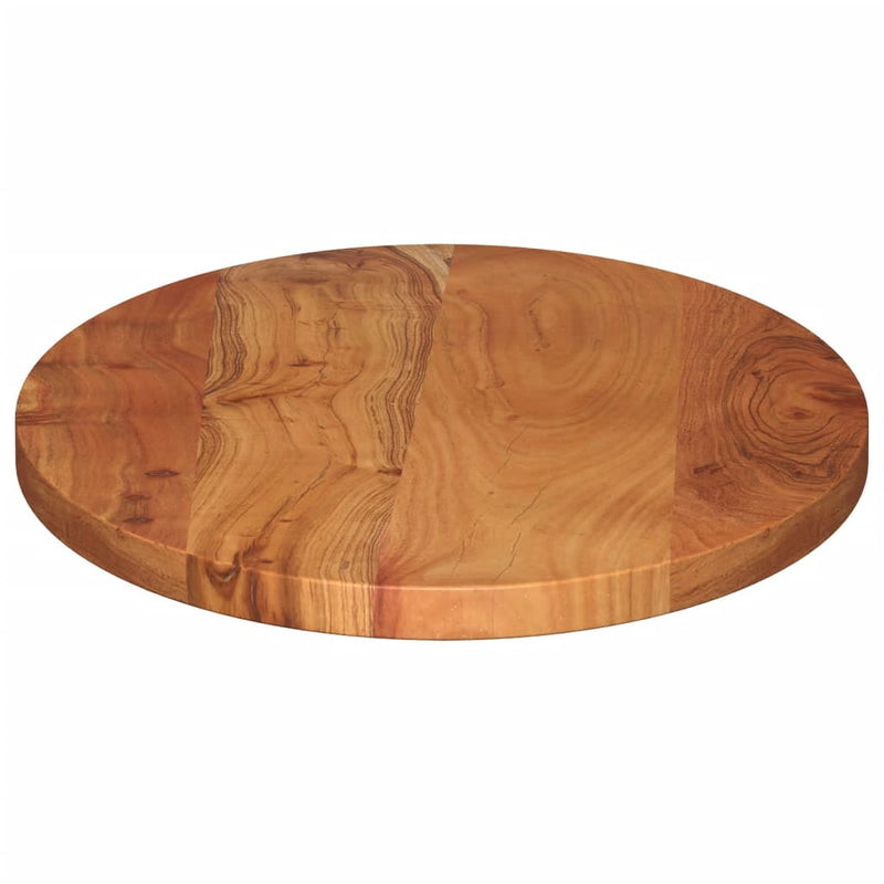 Blat de masă oval, 110x50x3,8 cm, lemn masiv de acacia