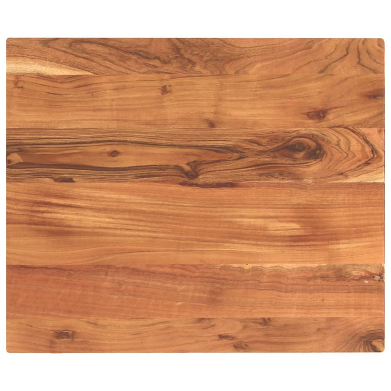 Blat masă 60x50x2,5 cm lemn solid dreptunghiular de acacia