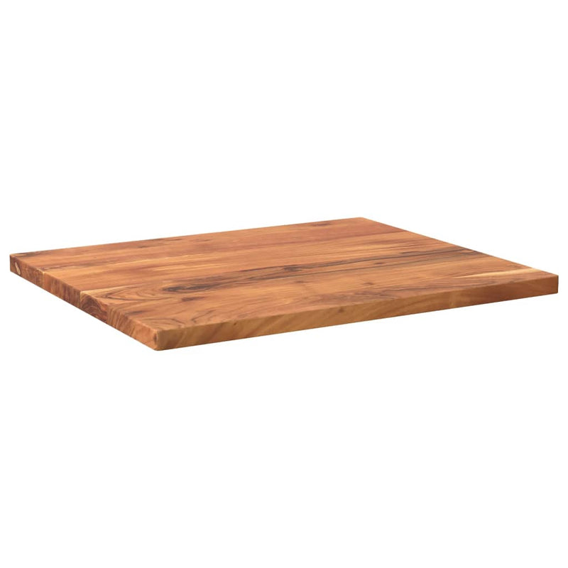 Blat masă 60x50x2,5 cm lemn solid dreptunghiular de acacia