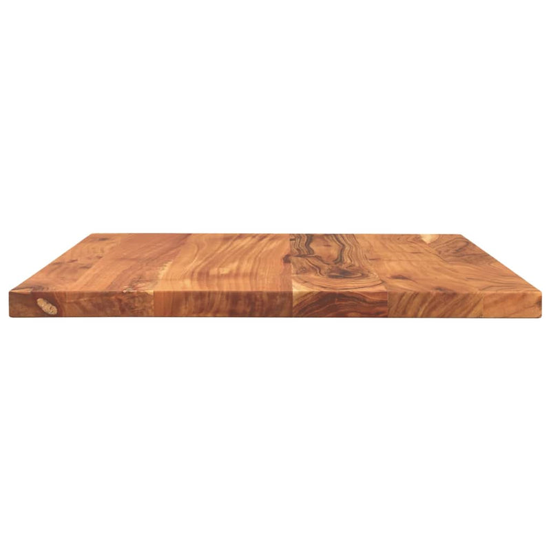 Blat masă 60x50x2,5 cm lemn solid dreptunghiular de acacia