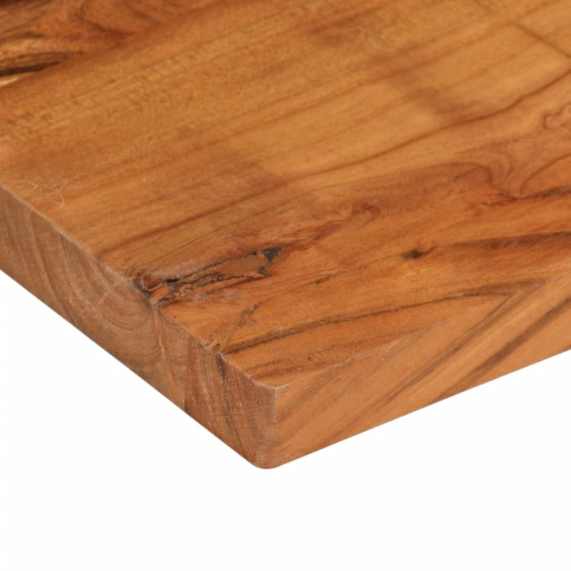 Blat masă 70x50x2,5 cm lemn solid dreptunghiular de acacia