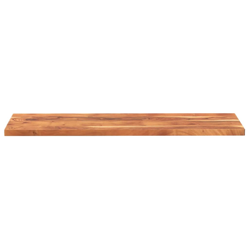 Blat masă 140x50x2,5 cm lemn solid dreptunghiular de acacia