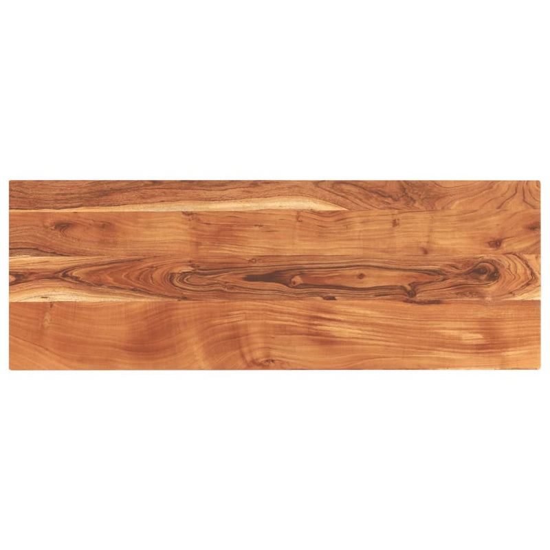 Blat masă 160x50x2,5 cm lemn solid dreptunghiular de acacia