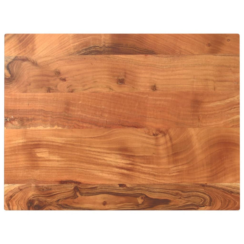 Blat masă 70x60x2,5 cm lemn solid dreptunghiular de acacia