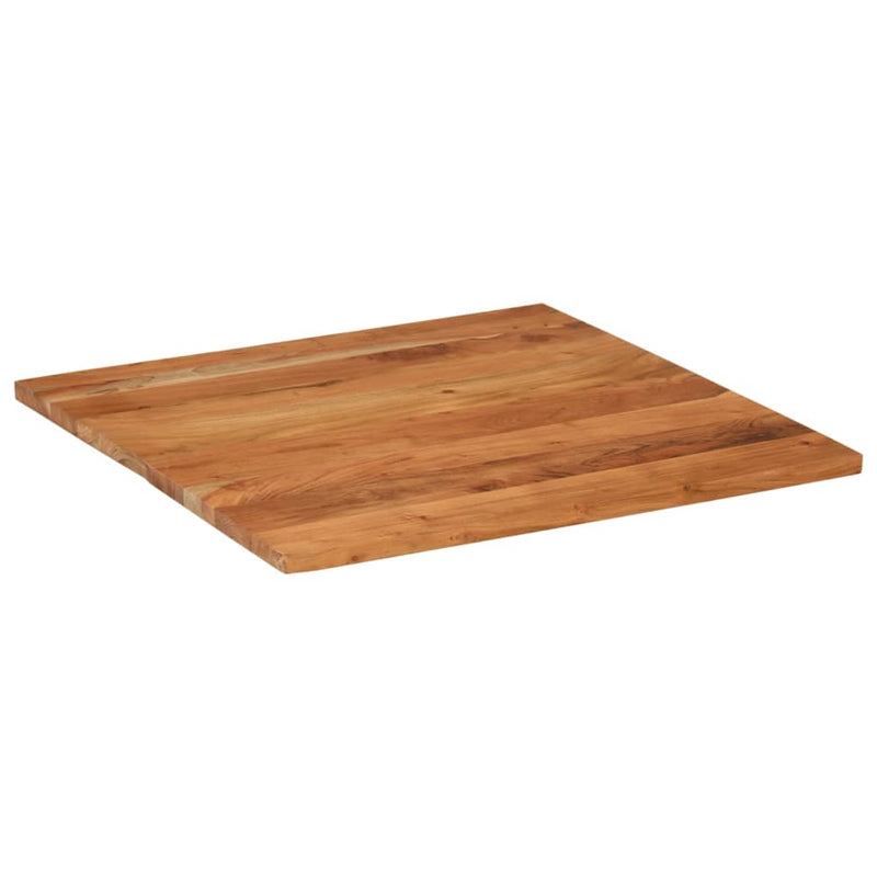 Blat de masă pătrată, 90x90x3,8 cm, lemn masiv de acacia
