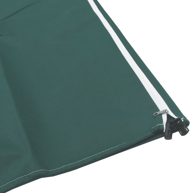 Huse de plante din fleece cu fermoar 2 buc. 70 g/m² 3,93x3 m