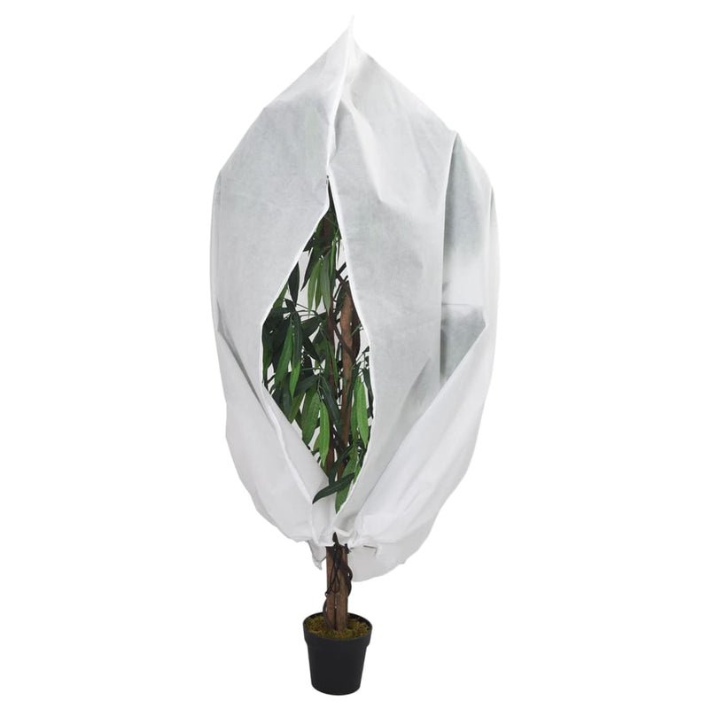 Protecție de fleece plante cu fermoar 10 buc 70 g/m² 3,14x2,5 m