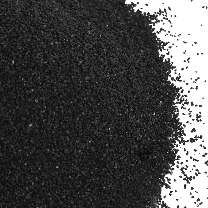 Nisip de acvariu, 10 kg, negru, 0,2-2 mm
