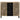 Dulap lateral, 90x33x75 cm, lemn masiv de mango