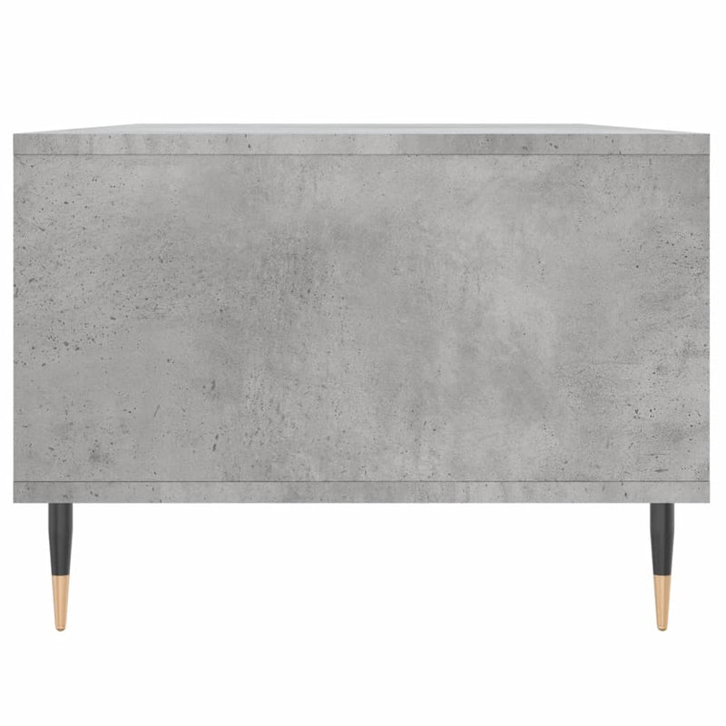 Măsuță de cafea, gri beton, 90x50x36,5 cm, lemn compozit