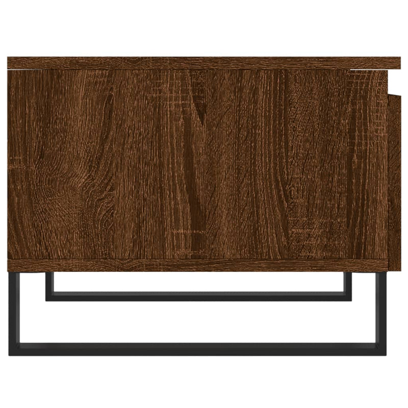 Mese de cafea 2 buc. stejar maro 50x46x35 cm lemn compozit