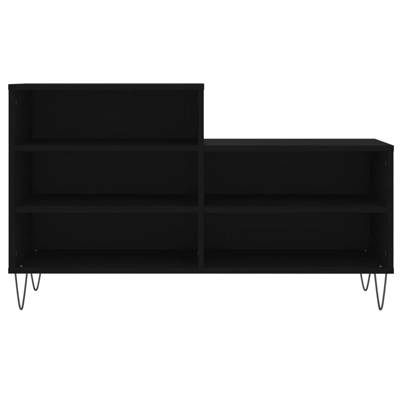 Pantofar, negru, 102x36x60 cm, lemn compozit