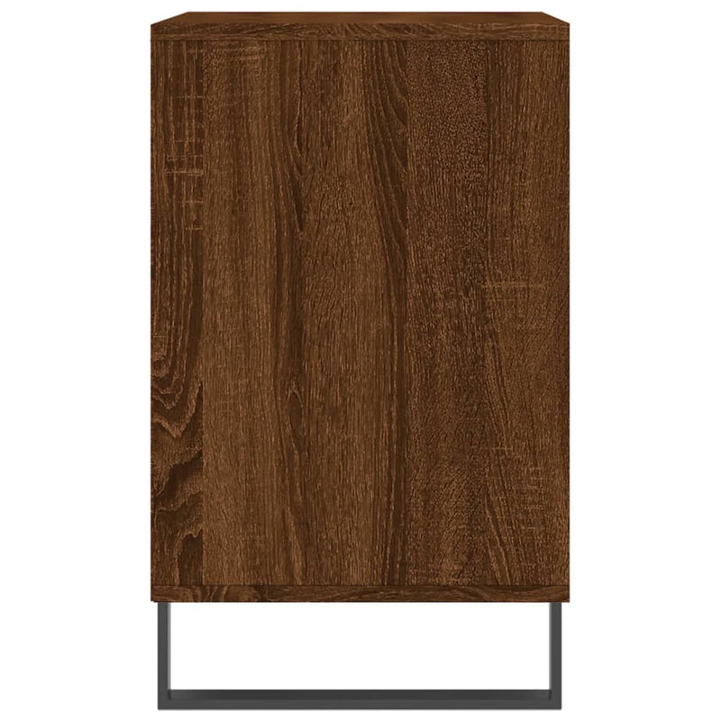 Pantofar, stejar maro, 102x36x60 cm, lemn prelucrat