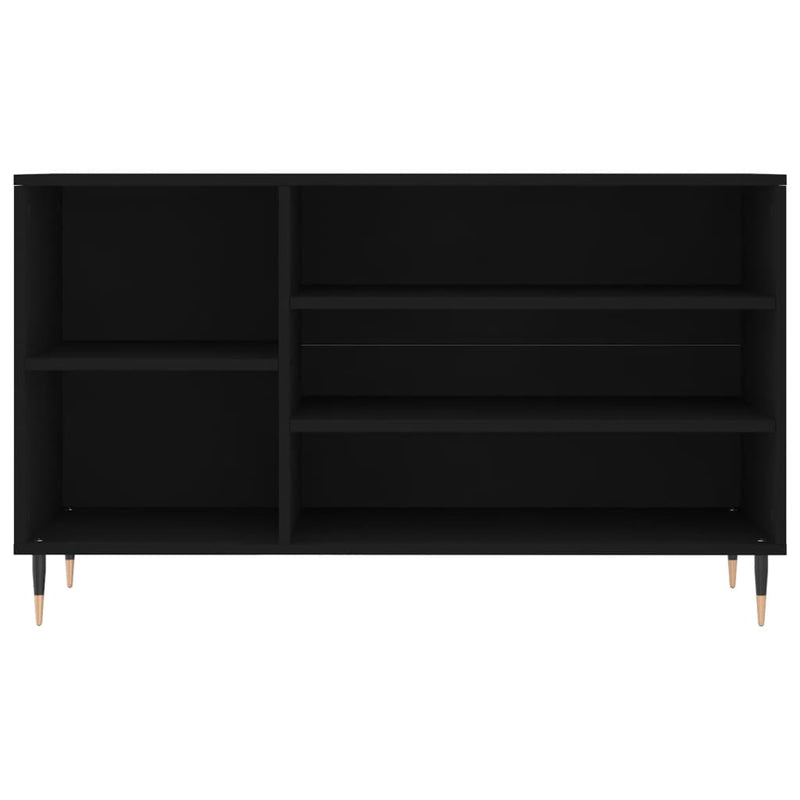 Pantofar, negru, 102x36x60 cm, lemn compozit