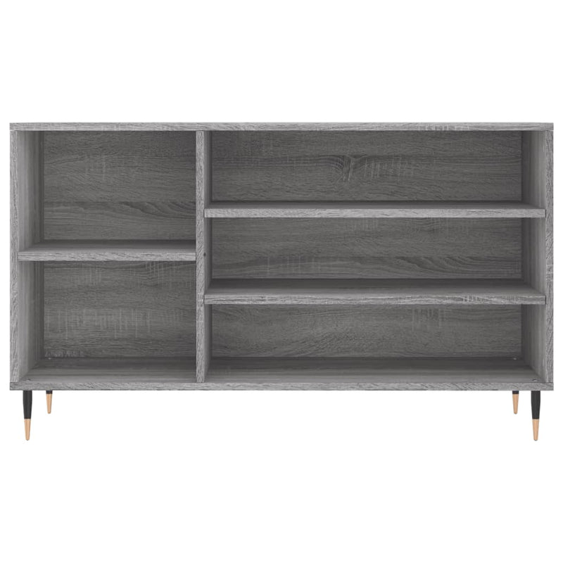 Pantofar, gri sonoma, 102x36x60 cm, lemn prelucrat