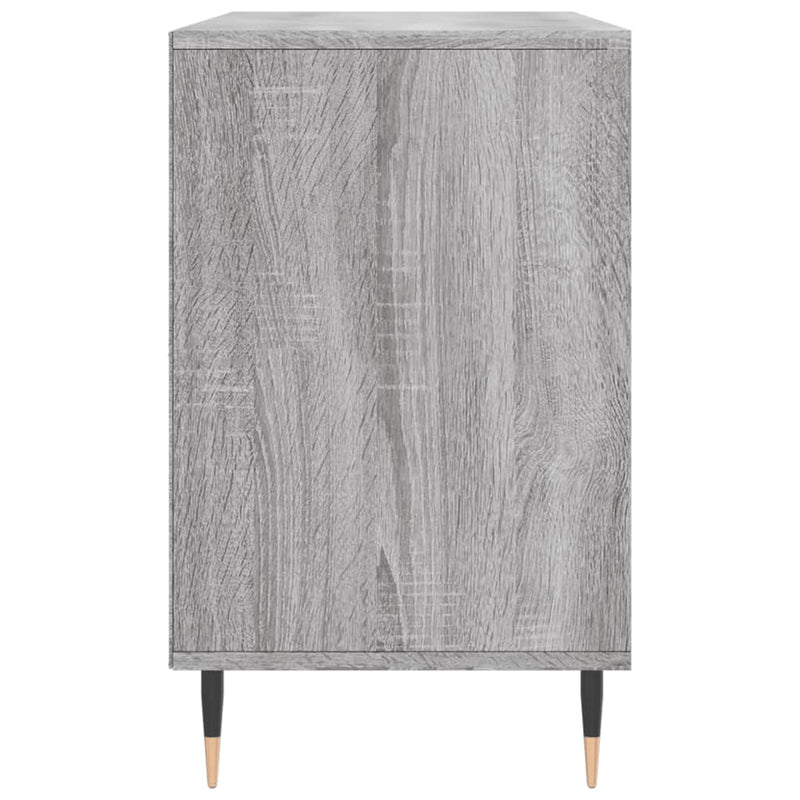 Pantofar, gri sonoma, 102x36x60 cm, lemn prelucrat