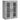 Dulap pe perete, gri beton, 69,5x34x90 cm, lemn prelucrat