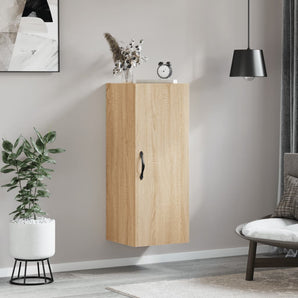 Dulap de perete, stejar sonoma, 34,5x34x90 cm, lemn prelucrat