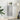 Dulap de perete, gri beton, 34,5x34x90 cm, lemn prelucrat