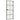 Ușă de interior negru 83x201,5 cm sticlă securiz./aluminiu slim