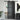 Ușă glisantă, negru, 90x205 cm, sticlă securizată și aluminiu