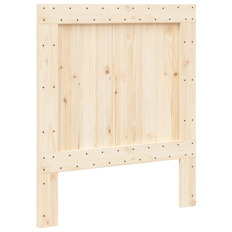 Tăblie de pat, 80x104 cm, lemn masiv de pin