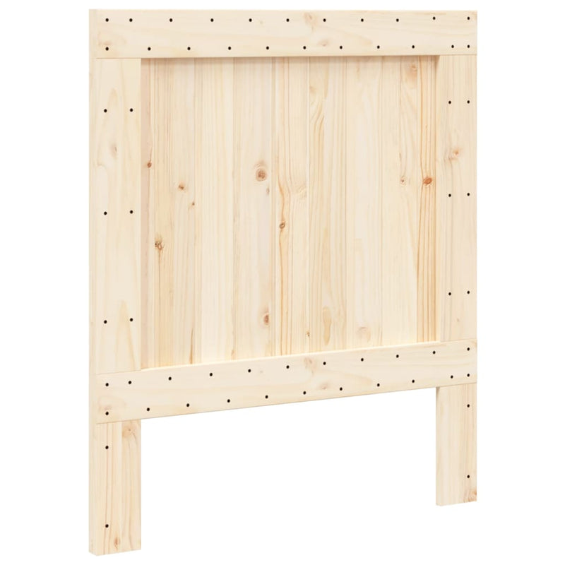 Tăblie de pat, 90x104 cm, lemn masiv de pin