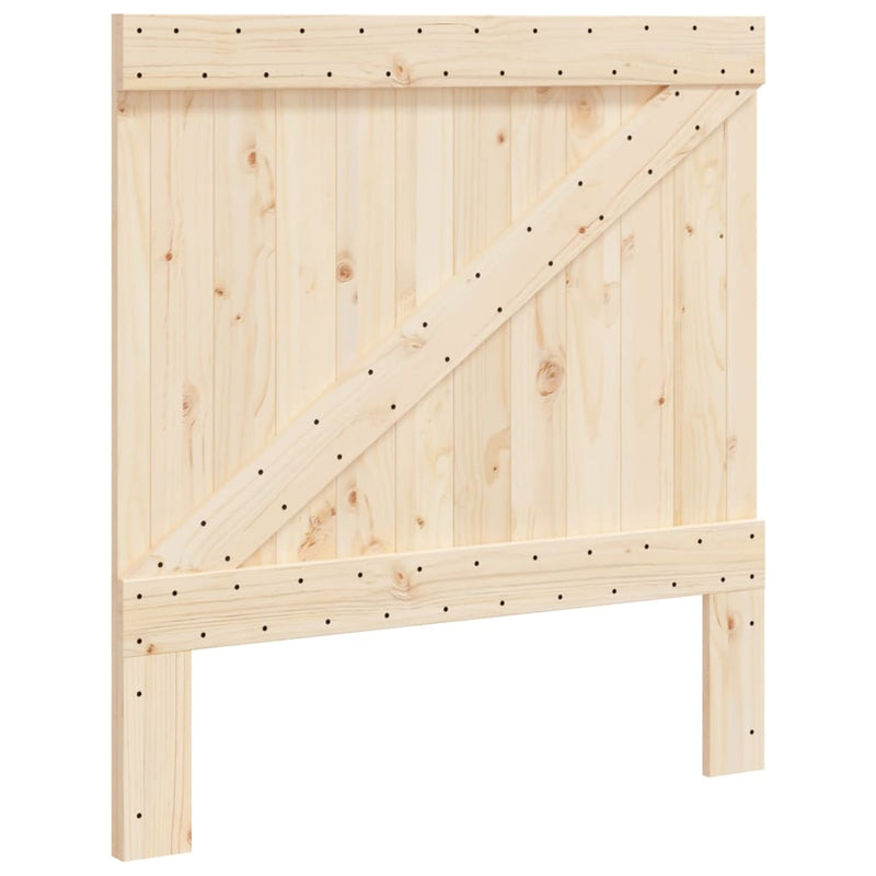 Tăblie de pat, 100x104 cm, lemn masiv de pin
