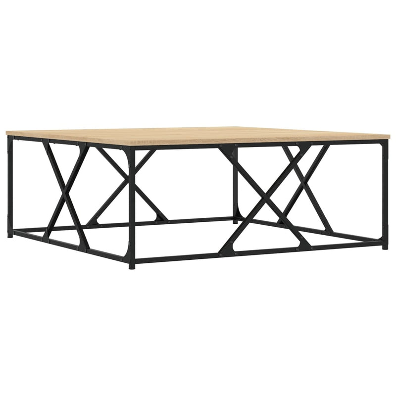 Măsuță de cafea stejar sonoma 100x100x40 cm lemn prelucrat