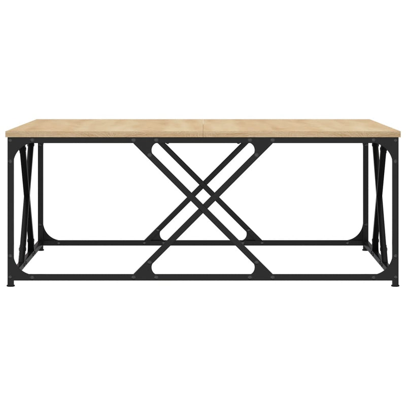 Măsuță de cafea stejar sonoma 100x100x40 cm lemn prelucrat