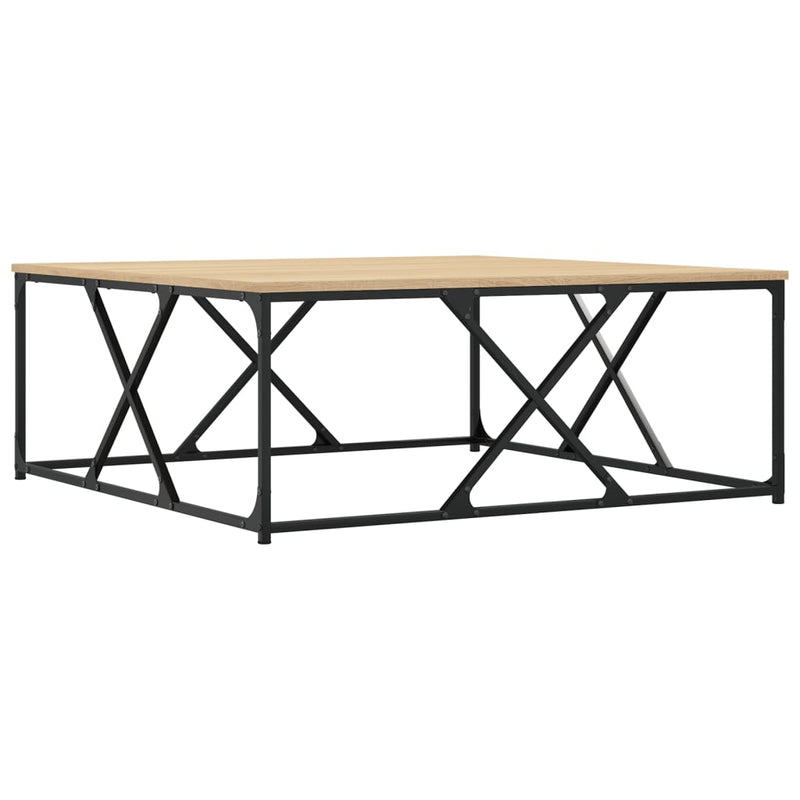 Măsuță de cafea stejar sonoma 100x100x40 cm lemn prelucrat