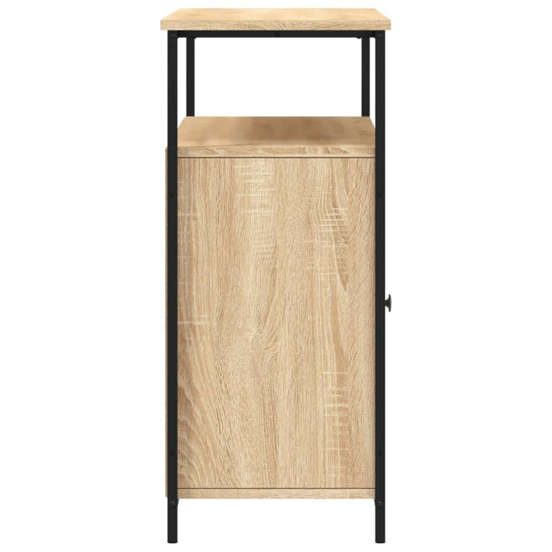 Bufet din stejar Sonoma 100x35x80 cm, lemn stratificat