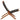 Scaun pliabil din piele naturală neagră