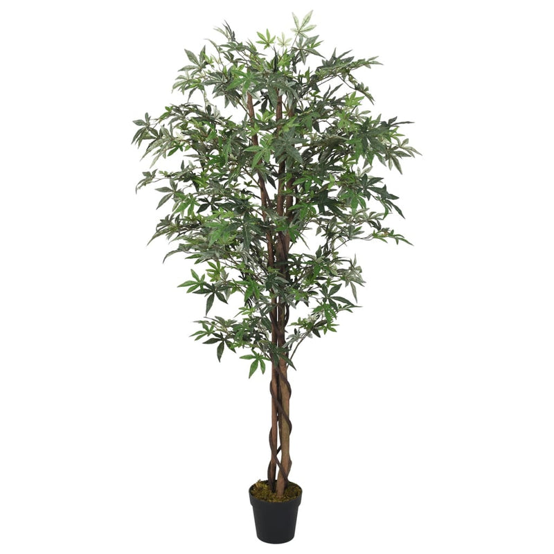 Arbore de arțar artificial 504 de frunze 150 cm verde