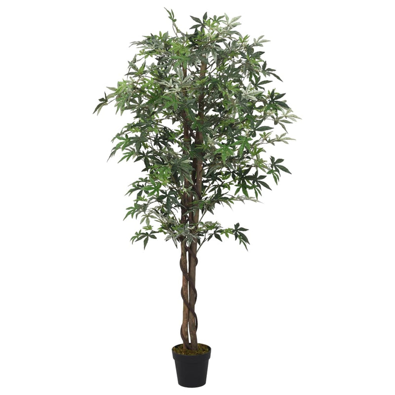 Arbore de arțar artificial 672 de frunze 180 cm verde