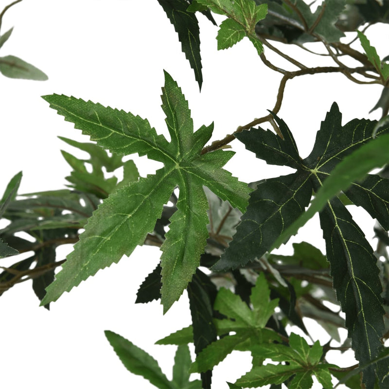 Arbore de arțar artificial 672 de frunze 180 cm verde