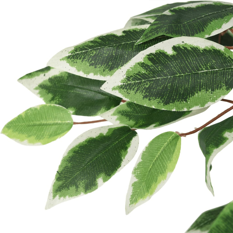 Arbore ficus artificial 1260 de frunze 200 cm verde