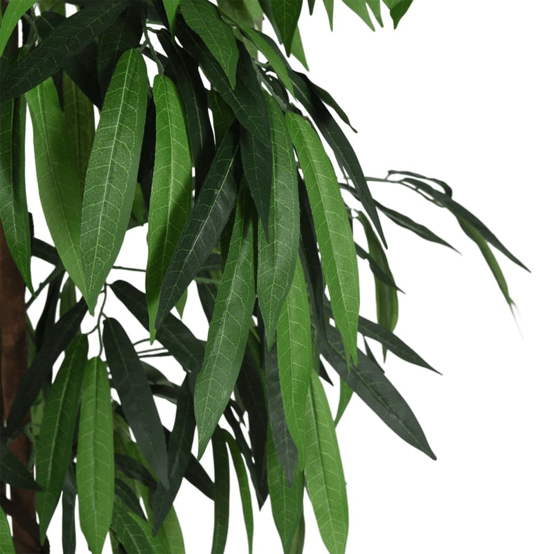 Arbore de mango artificial 1050 de frunze 200 cm verde
