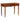 Birou cu sertar, 110x50x76 cm, lemn masiv de acacia