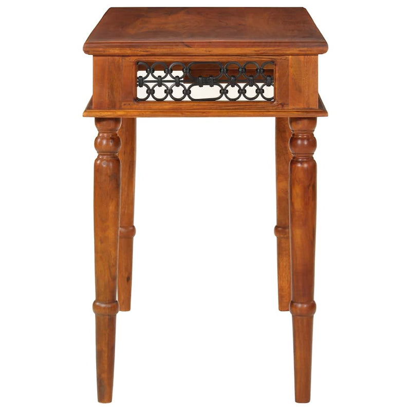 Birou cu sertar, 110x50x76 cm, lemn masiv de acacia