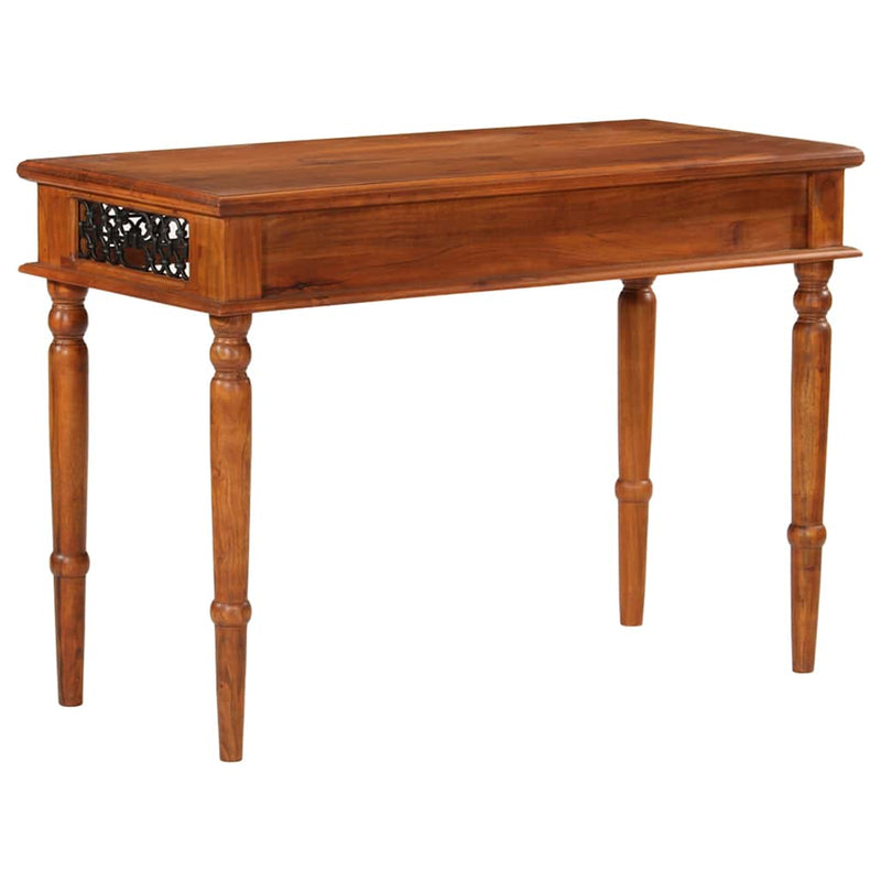 Birou cu sertar, 110x50x76 cm, lemn masiv de acacia