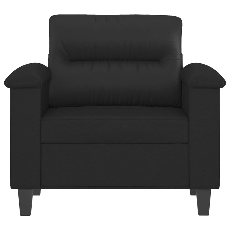 Canapea de o persoană, 60 cm, piele ecologică