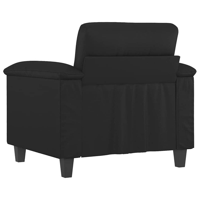 Canapea de o persoană, 60 cm, piele ecologică
